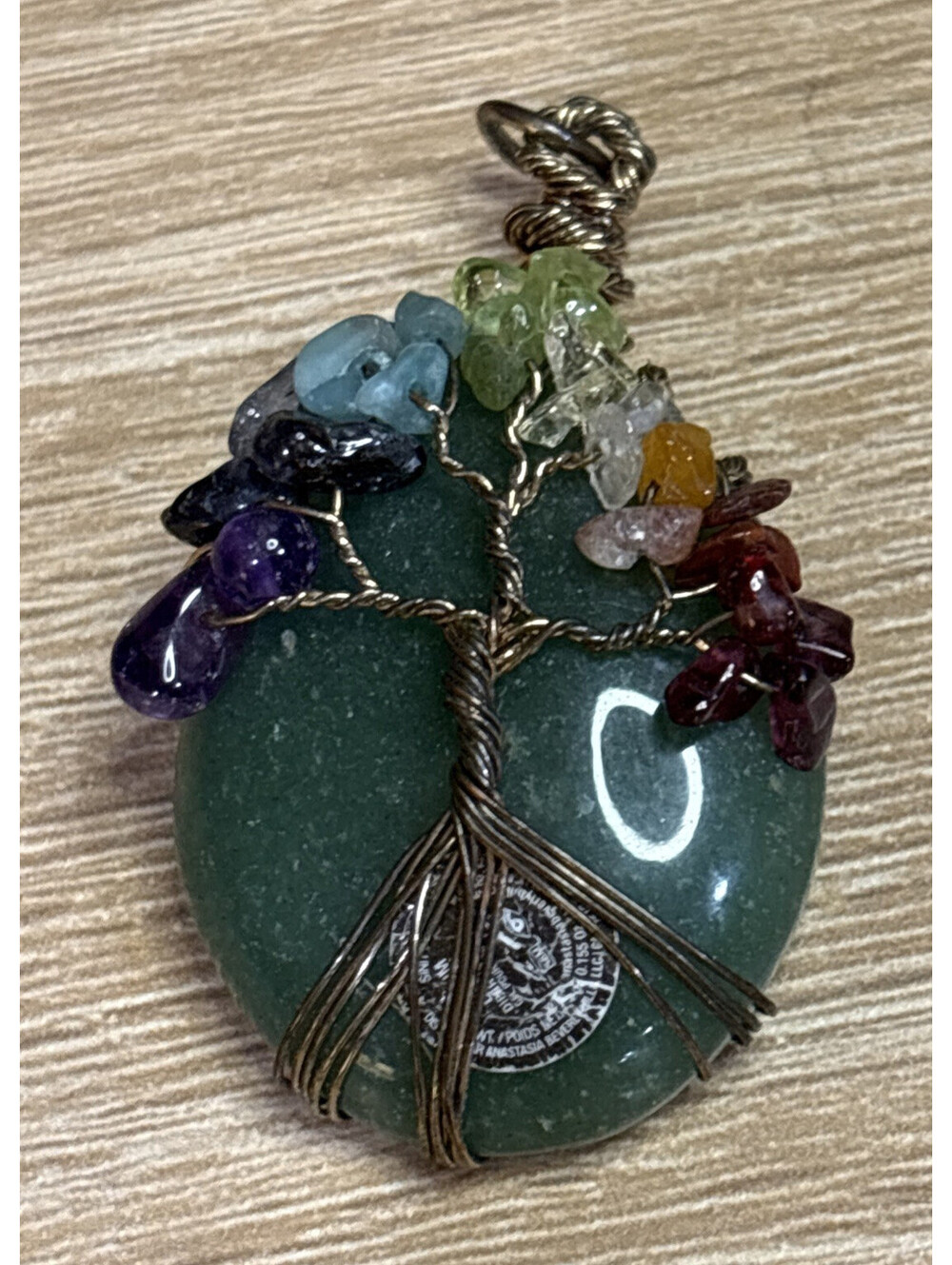 Tree Chakra Pendant - 2"